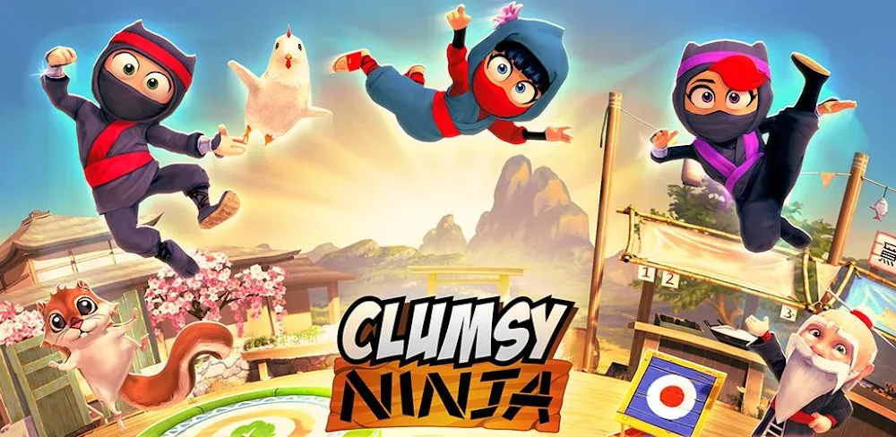 Clumsy Ninja v1.33.5 MOD APK Unlimited Money Download
