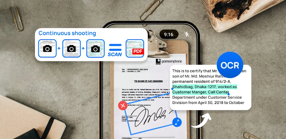 DS Scanner 9.0.1.0 MOD APK (PDF ID Scanner Premium Unlocked) Download