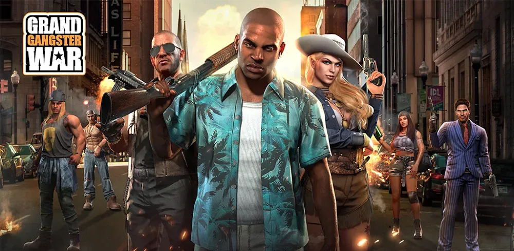 Grand Gangster War v1.4.6 MOD APK Game Download