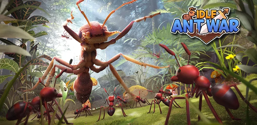 Idle Ant War v9.2 MOD APK (Unlimited Gems) Download