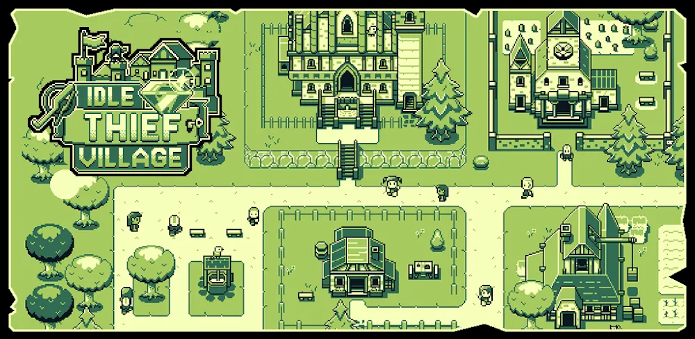 Idle Thief Village MOD APK 1.1.60 (Retro RPG, Unlimited Gold, Menu)