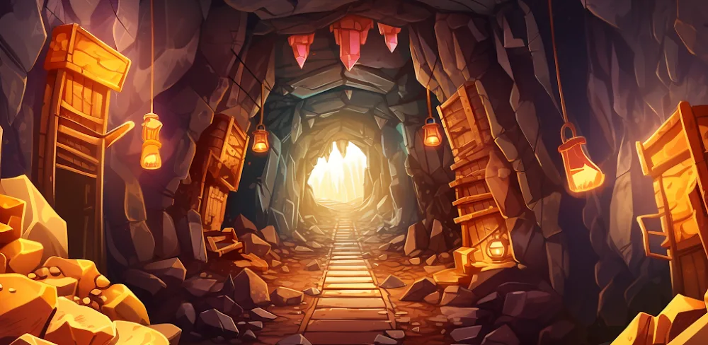 Miner Depths v1.74 MOD APK Game Download