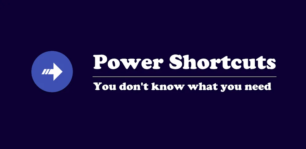 Power Shortcuts v1.5.2 MOD APK (Premium Unlocked) Utility Apps Download