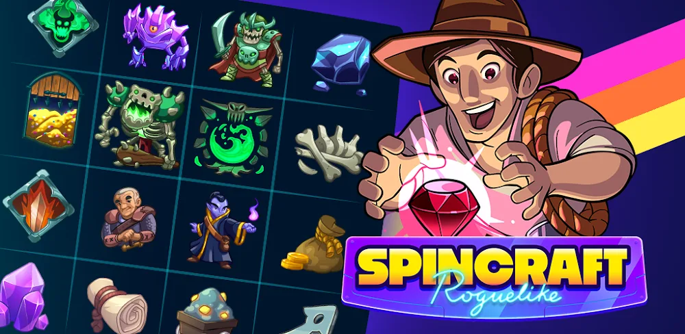 SpinCraft: Roguelike v2.25.08 MOD APK Download (Menu, Rewards)