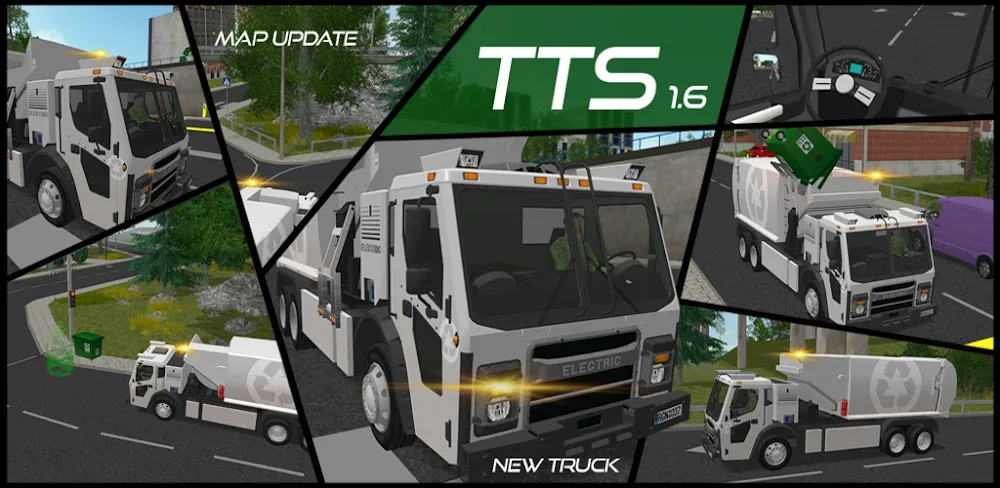 Trash Truck Simulator v1.7.1.1 MOD APK Free Purchase Game Download