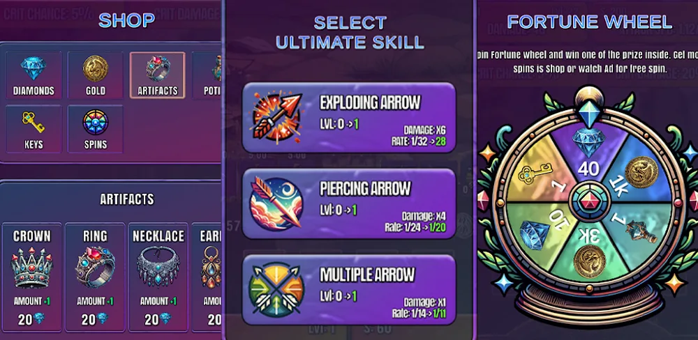 Exile Defender v1.1.36 MOD APK Download (Menu, Gems, God Mode)