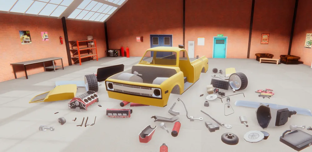 Mechanic: Car Tuning Simulator v18 MOD APK Download Free Purchase