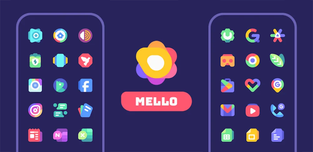 Mello Icon Pack v1.5.6 MOD APK Download