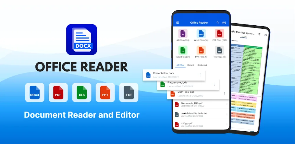 Office Reader v1.3.2 MOD APK (Docx Reader, Premium Unlocked) Download