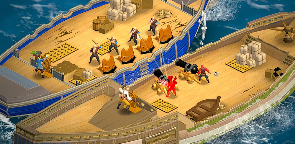 Pirate Ships v1.39.1 MOD APK (Menu, One Hit, God Mode) Download