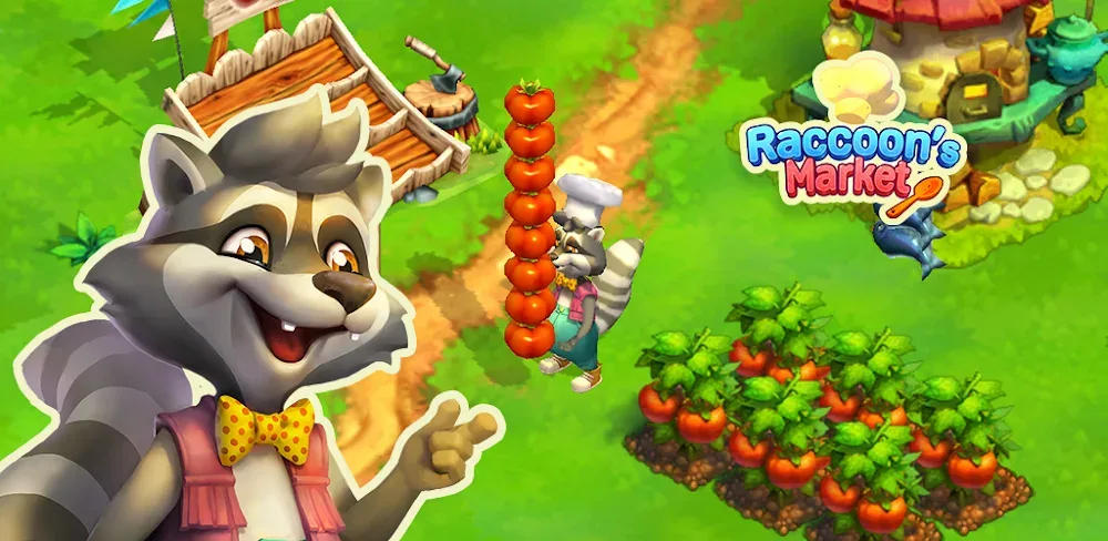 Raccoon Market v1.7 MOD APK Game Download