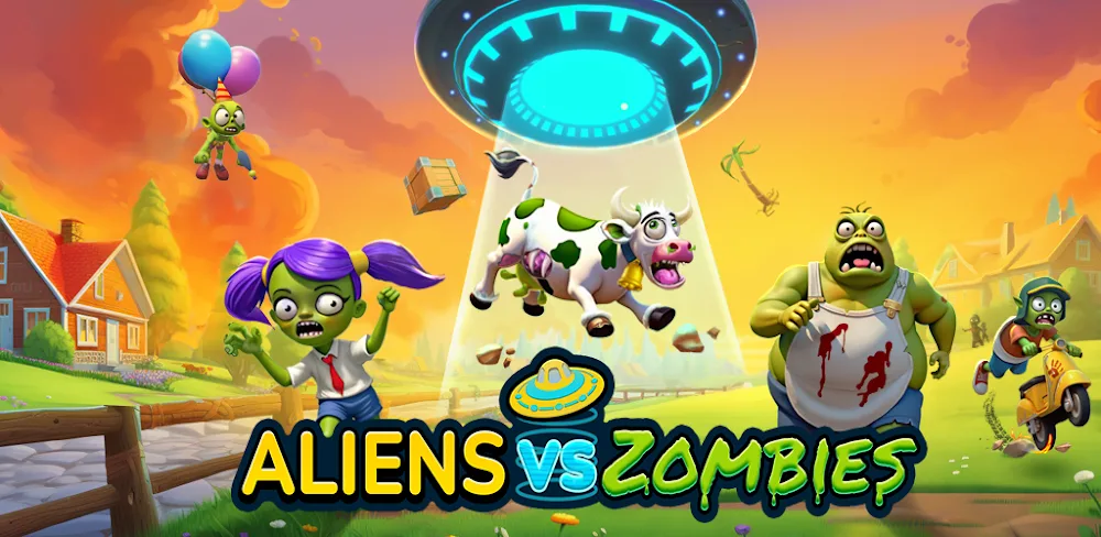 Aliens vs Zombies: Invasion v2602.18.867 MOD APK Game Download