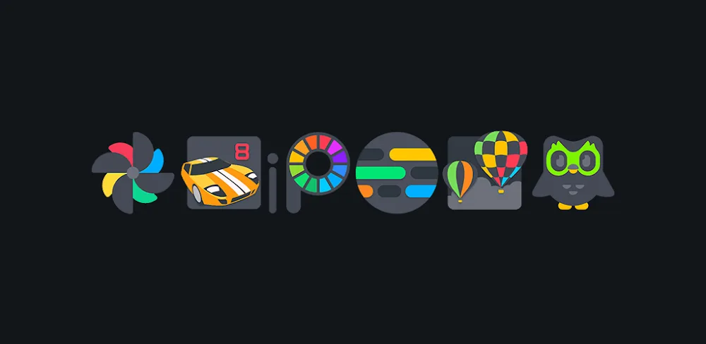 Asphalt Dark Icon Pack v70 MOD APK Download
