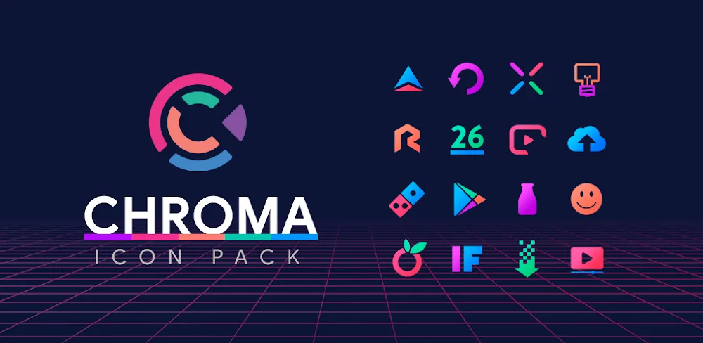 Chroma - Icon Pack 3.6.7 MOD APK Download