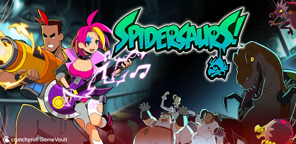 Crunchyroll: Spidersaurs v1.00.08 MOD APK Game Download