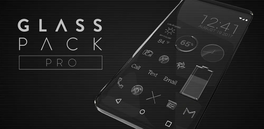 Clear Icons Glass Pack Pro v3.6.7 MOD APK Download