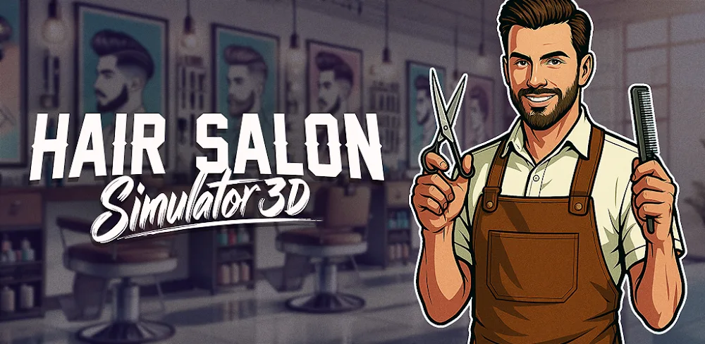 Hair Salon Simulator 3D 1.5 MOD APK Download (Unlimited Money Game)