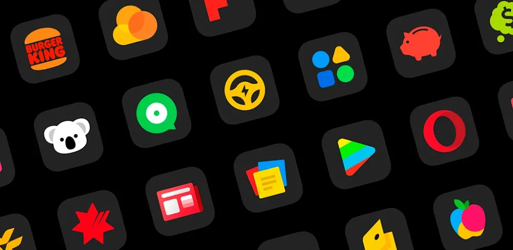 MiDark Icon Pack v6.5 MOD APK Download