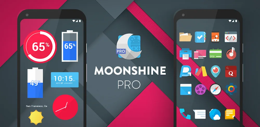 Moonshine Pro MOD APK 3.6.7 Download (Icon Pack Full Version)