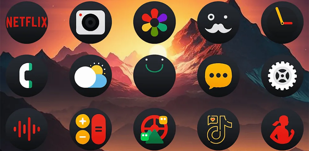 OneUI7 R (DarkoZ) Icon Pack v1.6 MOD APK Full Version Download