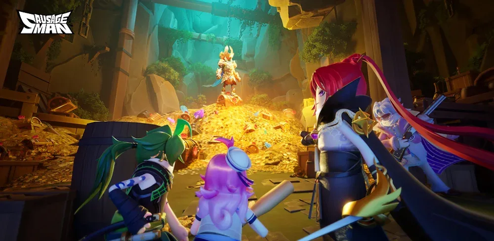 Sausage Man v23.56 MOD APK (Menu, God Mode, Speed) Download