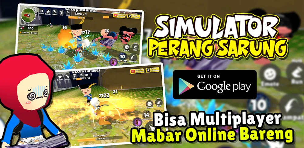 Simulator Perang Sarung 3D v54 MOD APK Download