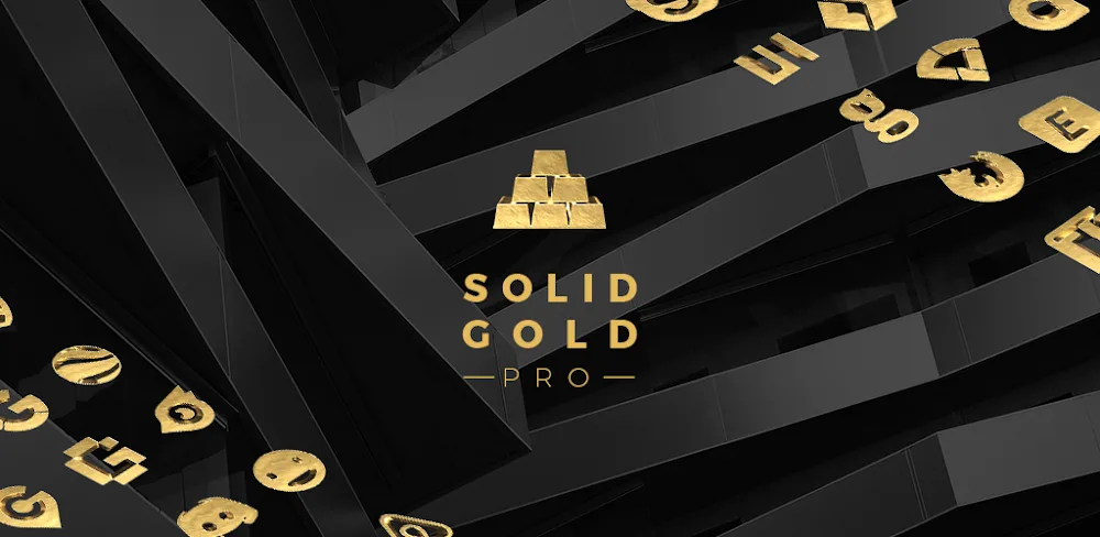 Solid Gold Pro MOD APK v3.6.7 Icon Pack Download