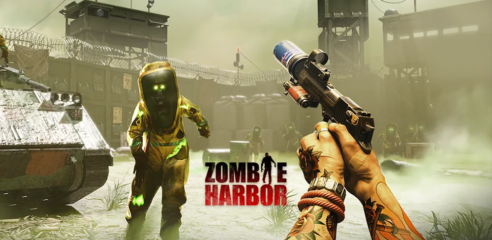 Zombie Harbor: Offline FPS MOD APK v1.1.5 Menu Ammo Money