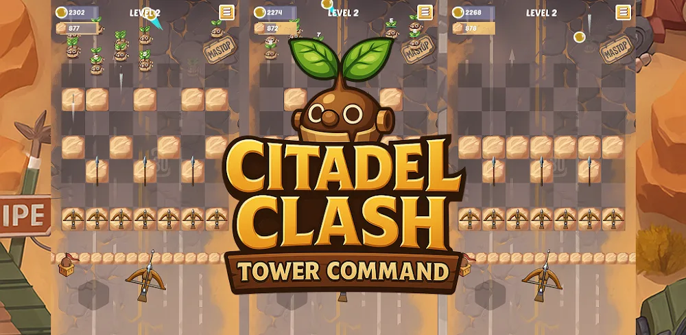 Citadel Clash: Tower Command v1.0 MOD APK Download (Coins, ADS Free)