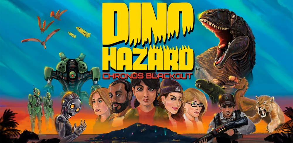 Dino Hazard: Chronos Blackout MOD APK v1.4.012 Unlock Game
