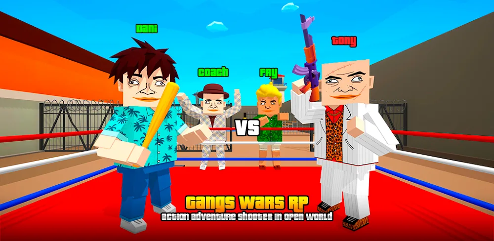 Gangs Wars: Pixel Shooter RP v0.25.64 MOD APK Download (Unlimited Money, God Mod, No Ads)