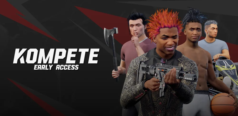 KOMPETE v1.0 MOD APK Download Latest Version Game App