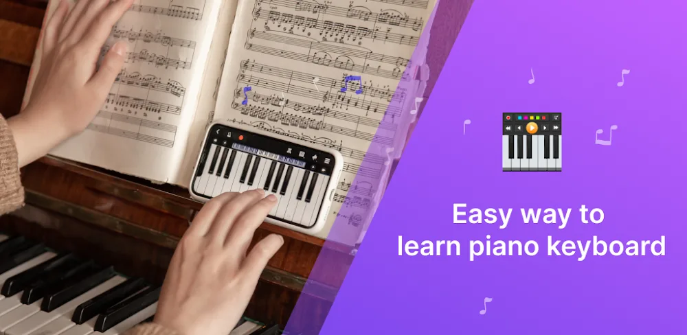 Learn Piano & Piano Keyboard v5.9 MOD APK Download (Premium Unlocked Utilities)