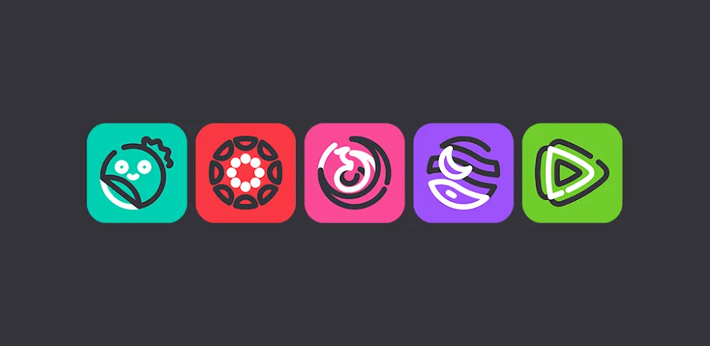 Linea MOD v70 APK Download (Square Edged Icons)