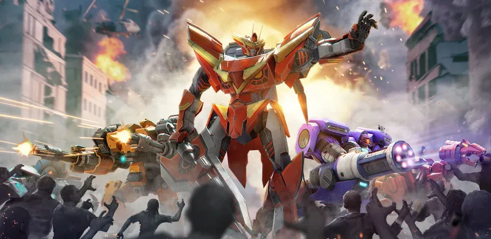 Mech Assemble: Zombie Swarm v1.6.45 MOD APK Game Download