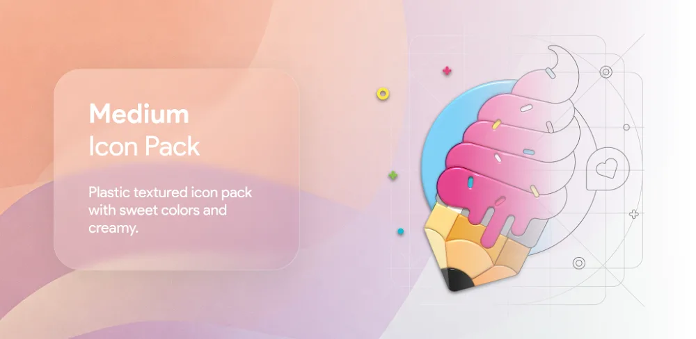 Medium Icon Pack MOD APK v3.3.42 Download - Icon Themes