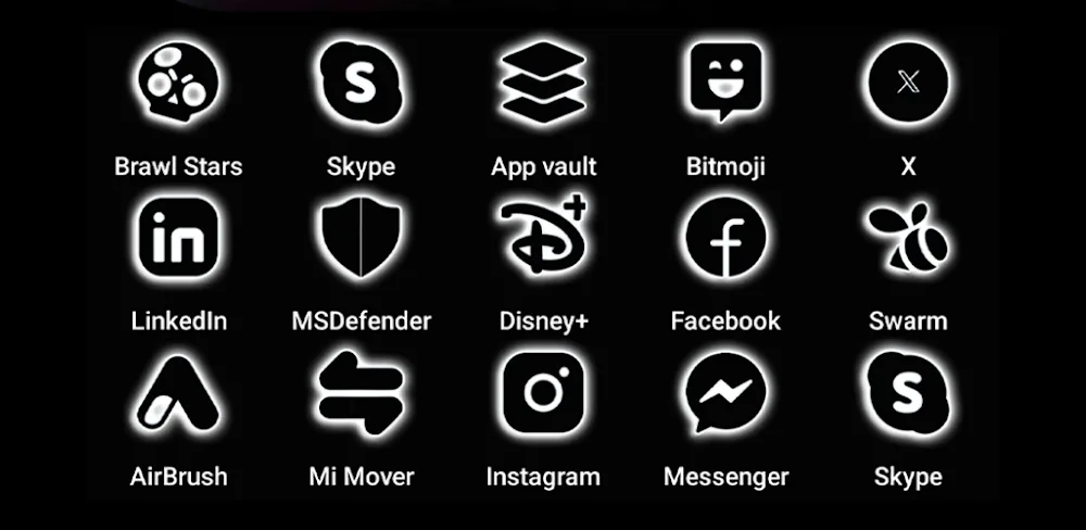 Neon-W Icon Pack APK MOD v2.3 Download