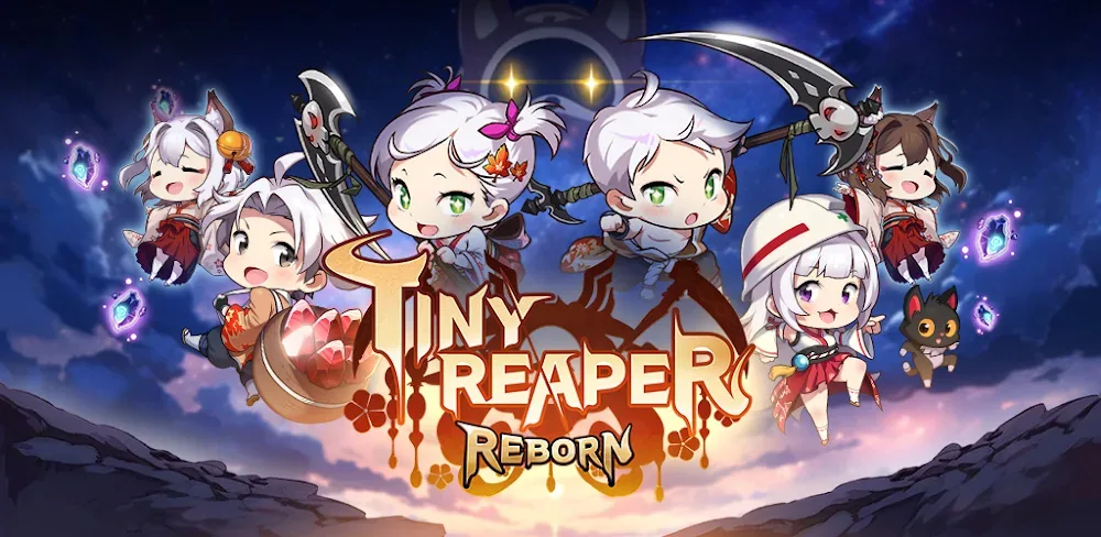Tiny Reaper: Reborn v1.2.16 MOD APK (Menu, Unlimited Skills, God Mode)