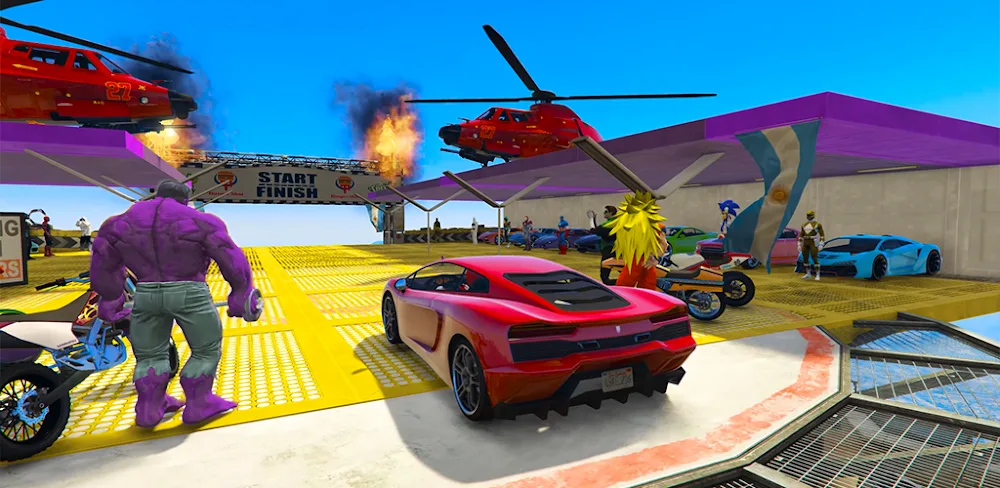Ultimate Ramp Car Stunt 3D v1.0.7 MOD APK Game Download