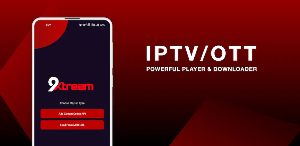9Xtream v47.1.0 MOD APK Download (Premium Unlocked)