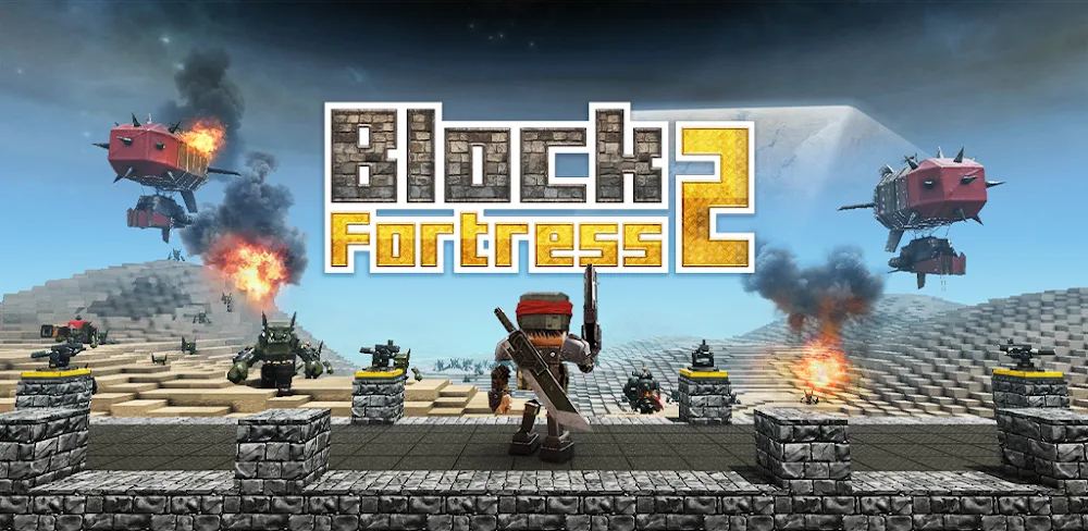 Block Fortress 2 v1.00.26 MOD APK (Unlimited Money) Download