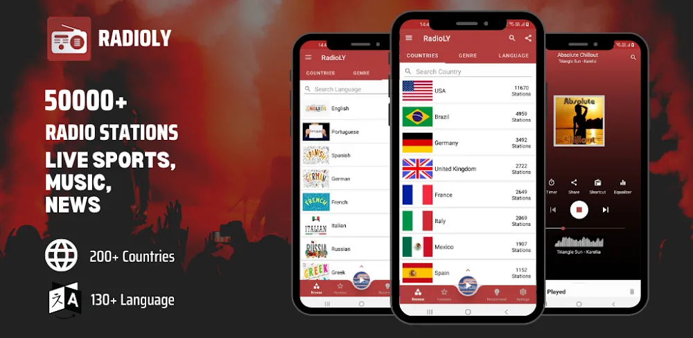 RadioLY v10.6.2 MOD APK Download (Premium Unlocked)