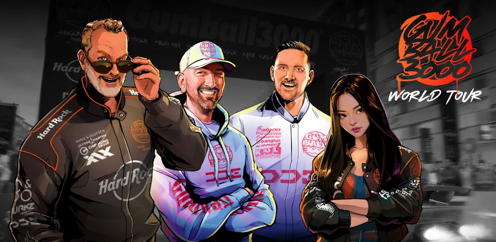 Gumball 3000: World Tour v1.93.0 MOD APK Game Download