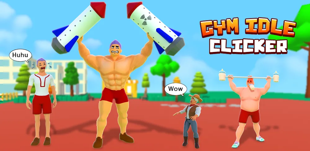 Gym Idle Clicker: Fitness Hero v1.0.60 MOD APK (Coins, Items) Download