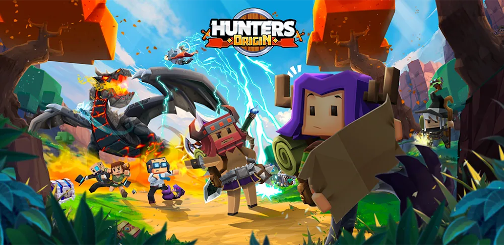 Hunters Origin v1.0.10 MOD APK Game Download (Menu, Diamonds, Damage)