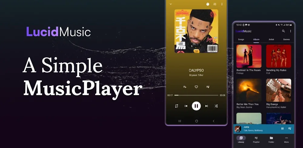 Lucid Music Player v7.1.15 MOD APK Download (Premium Unlocked)