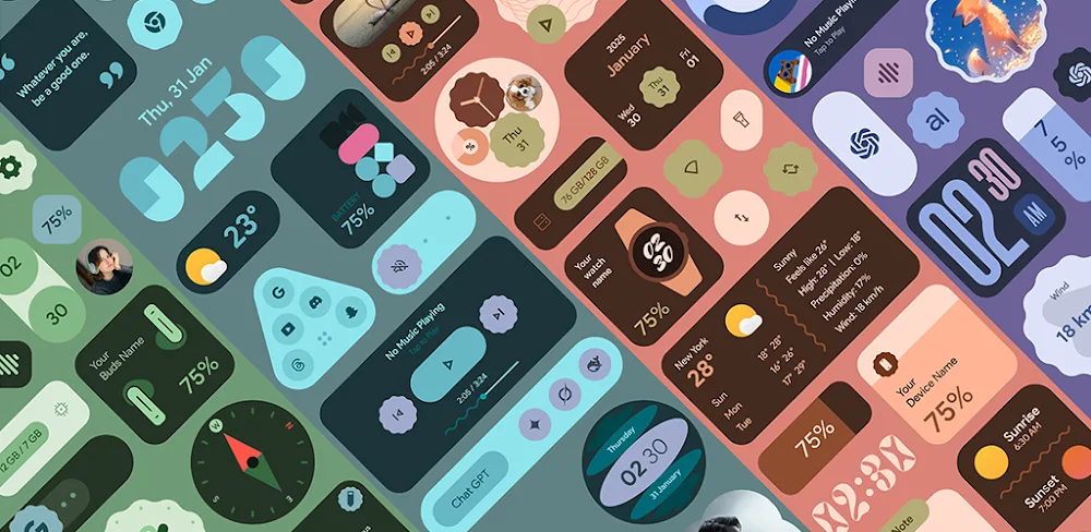 M3 Expressive Widgets v2.4 Full MOD APK Download