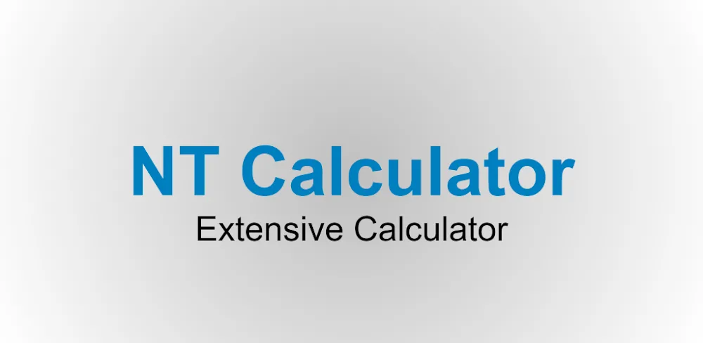 NT Calculator MOD APK v3.9.2 Full Version Download