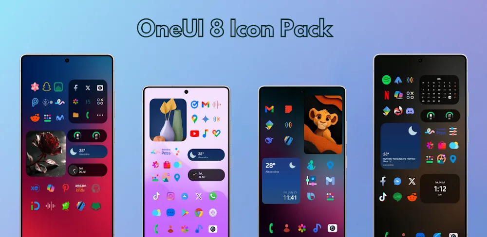 OneUI 8 Icon Pack v2.2 APK MOD Download