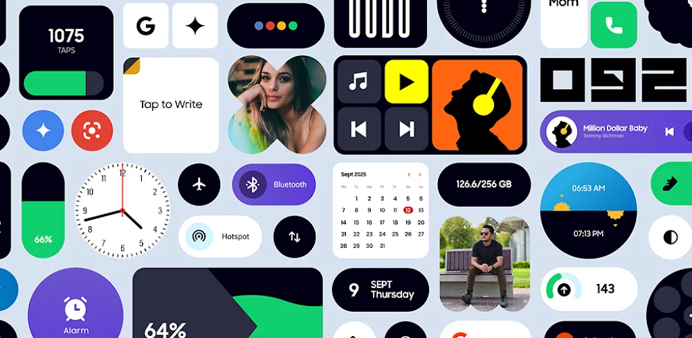 OneUI Widgets v1.3.001 APK MOD Download